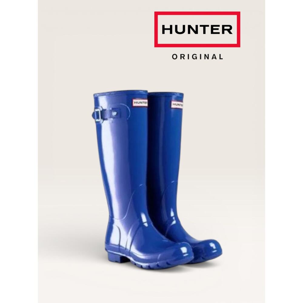 ALREADY XSOLD Hunter Original Tall Rain Boots WFT1000RGL Bright Cobalt Women’s 8